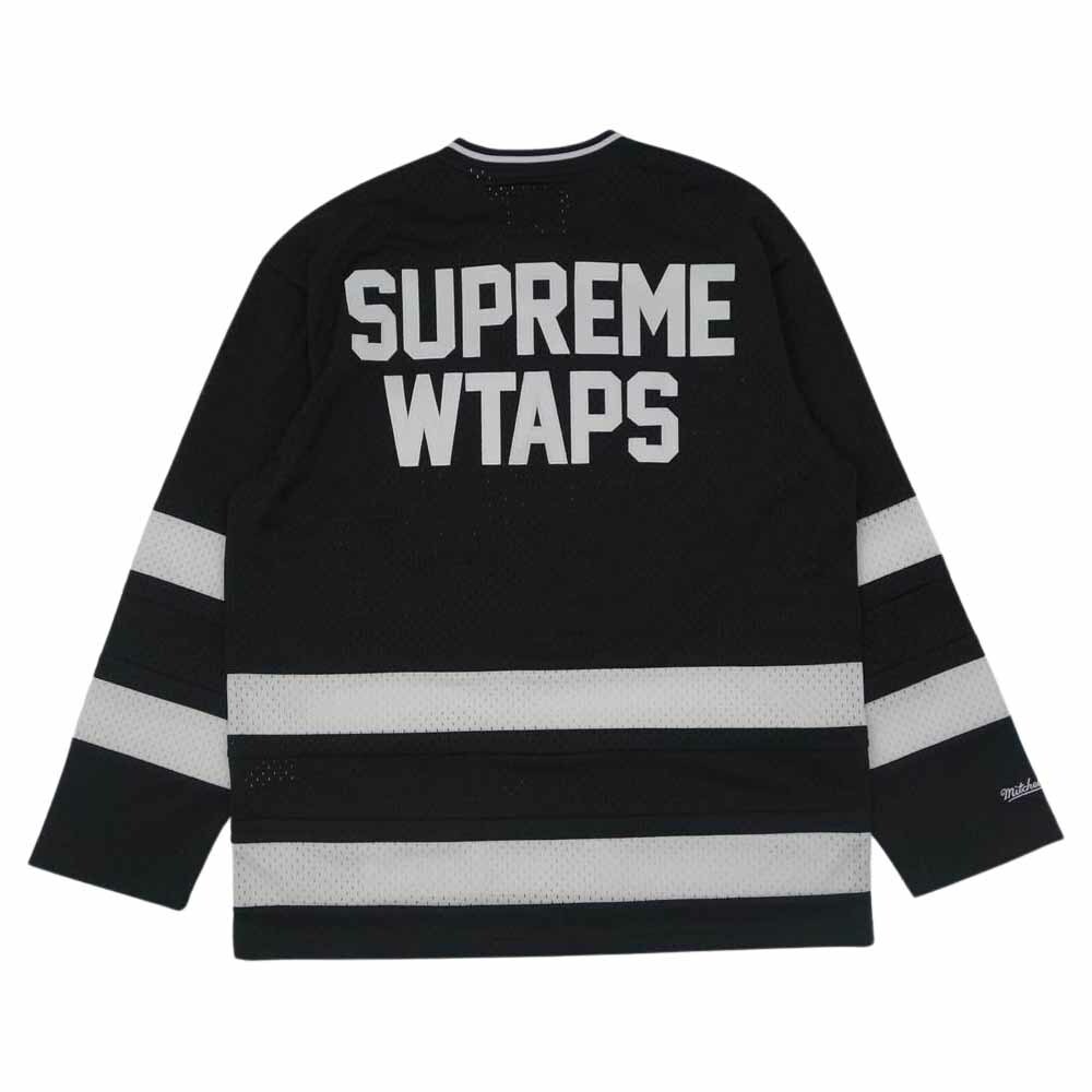 {現貨} Supreme WTAPS Mitchell & Ness Hockey Jersey Black