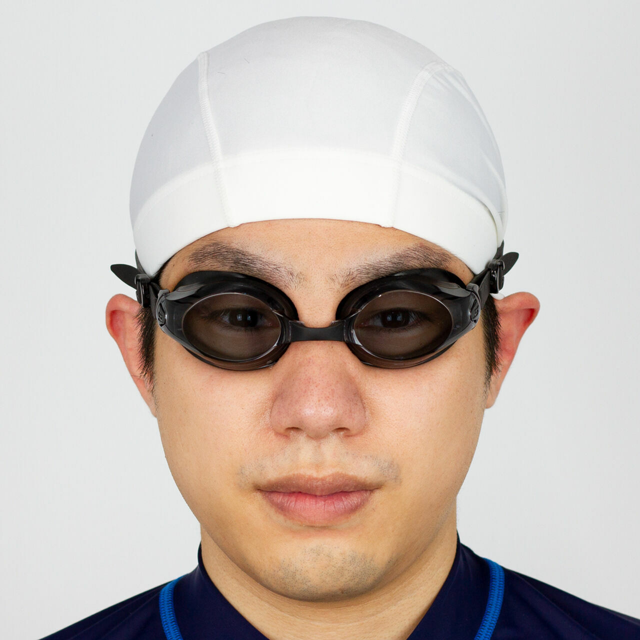 成人 SW45N-OP 近視泳鏡 - 煙燻