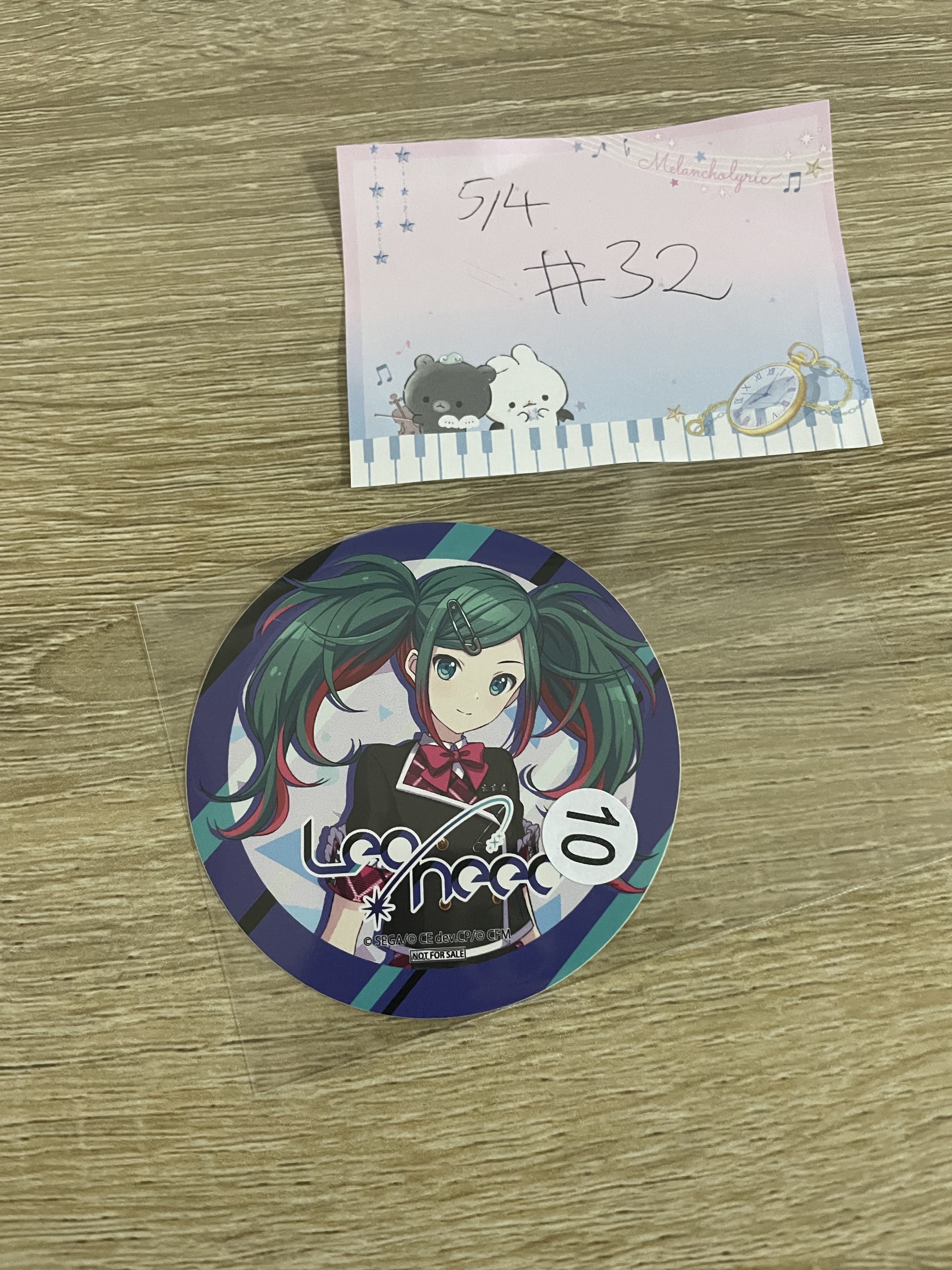 PROJECT SEKAI  MIKU 貼紙#32