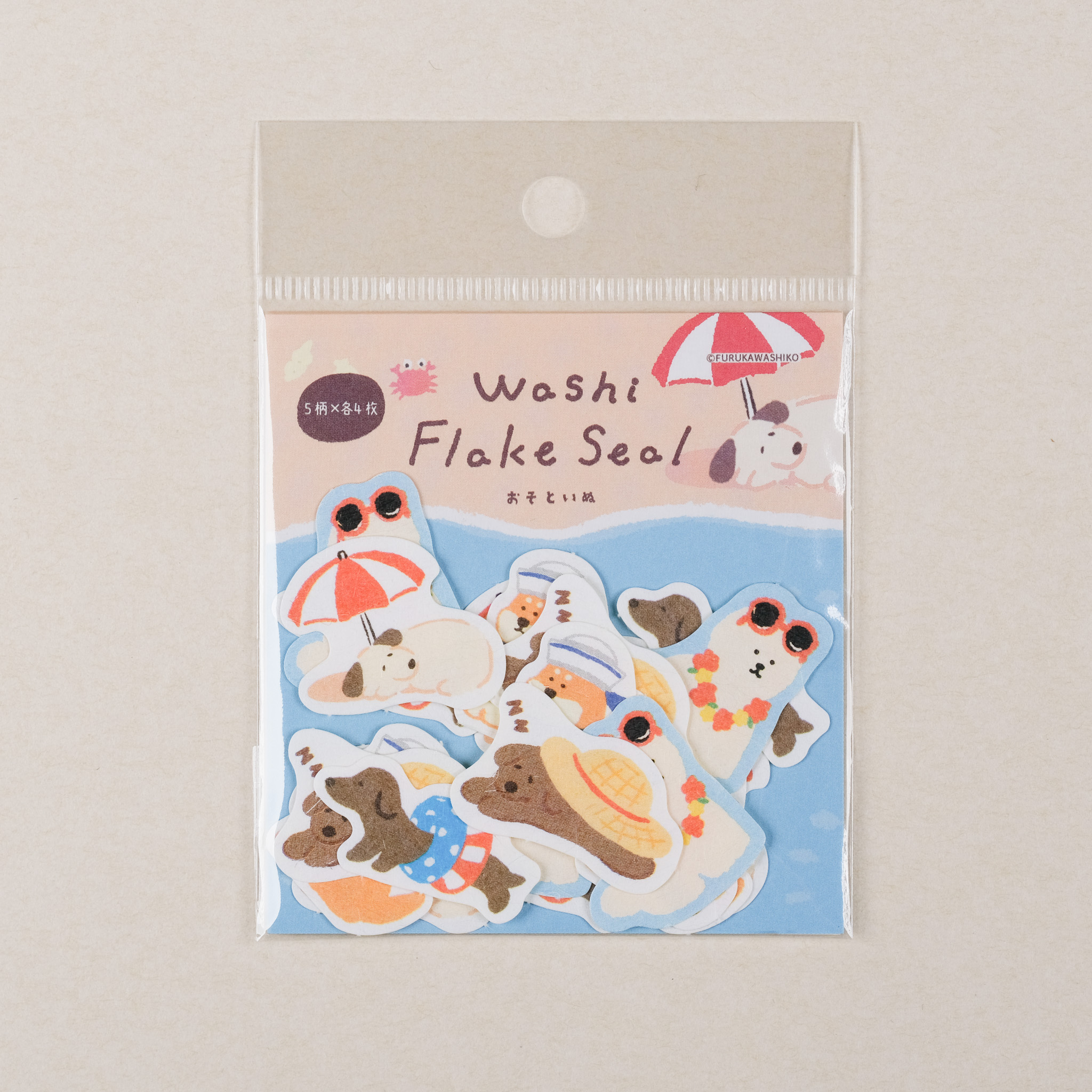 古川紙工 夏日系列貼紙包 / furukawashiko / JAPAN