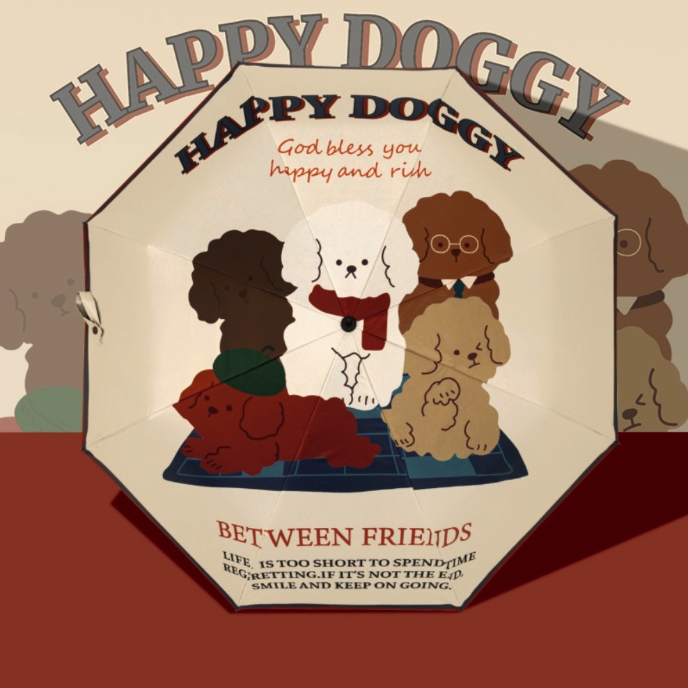 《40660》美式復古晴雨兩用雨傘