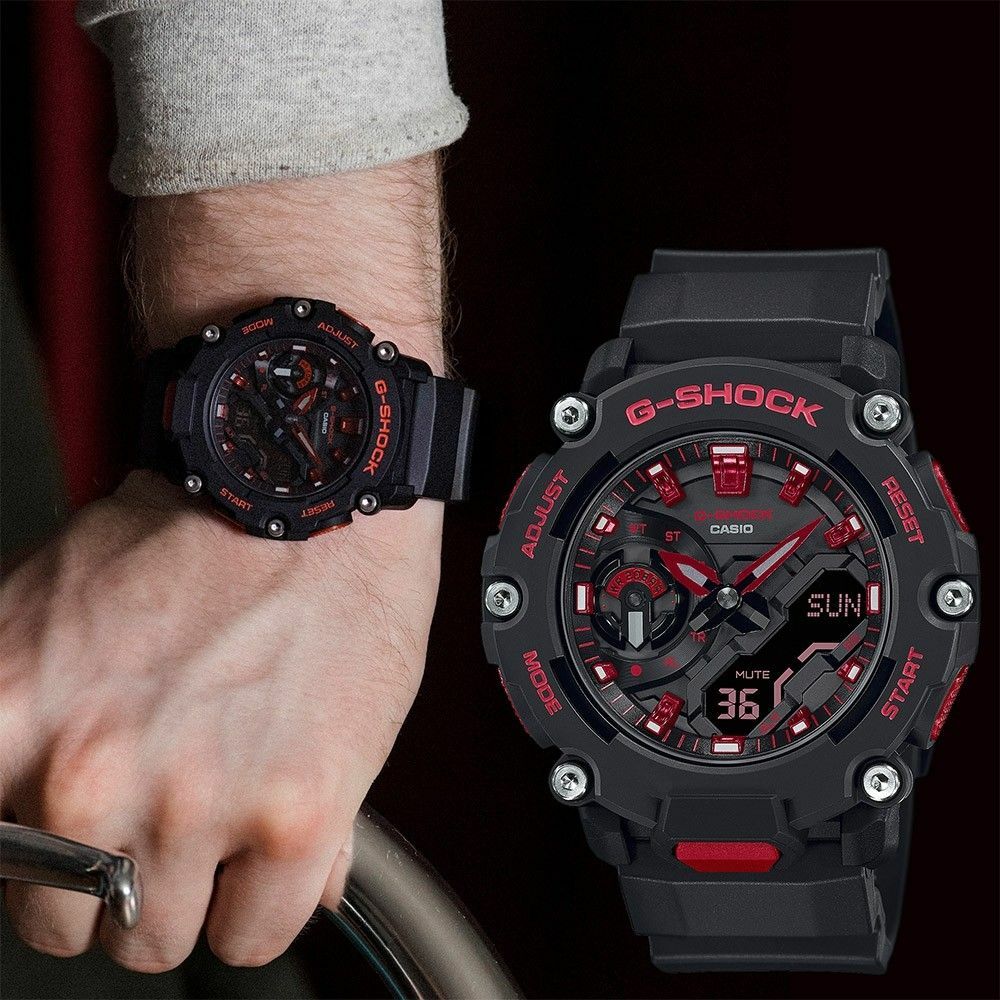 Casio G-Shock GA-2200BNR-1A 手錶  (香港行貨)