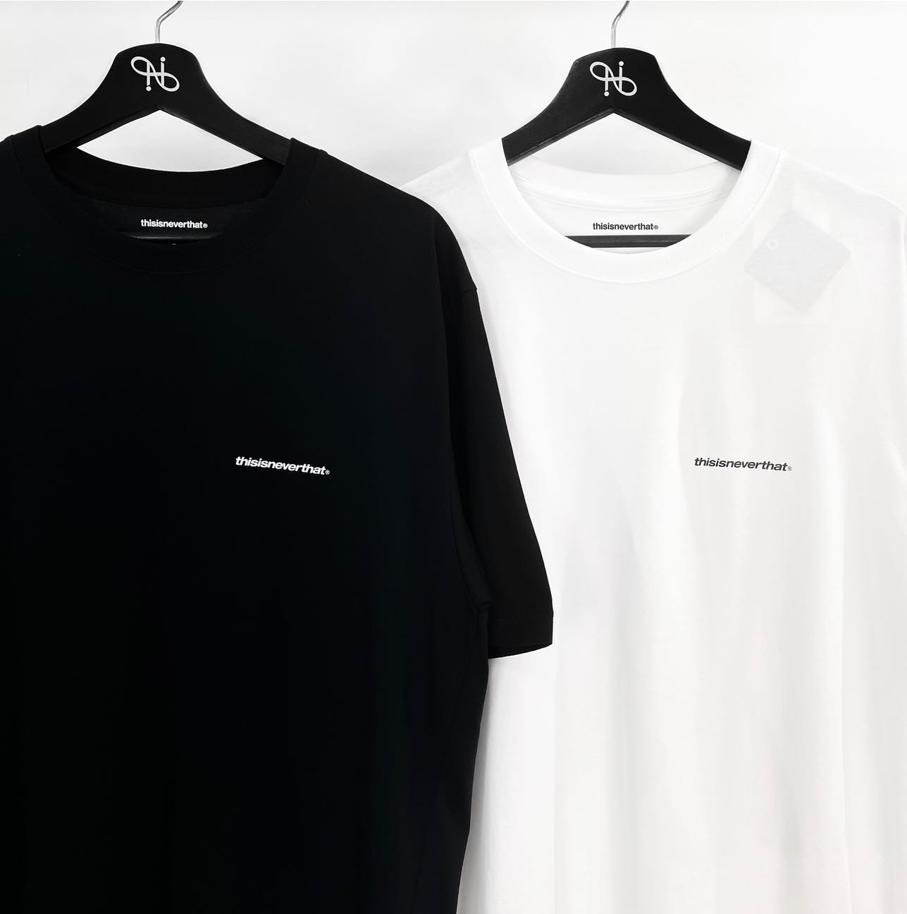 THISISNEVERTHAT SP-LOGO COOLING TEE 黑白兩件套裝