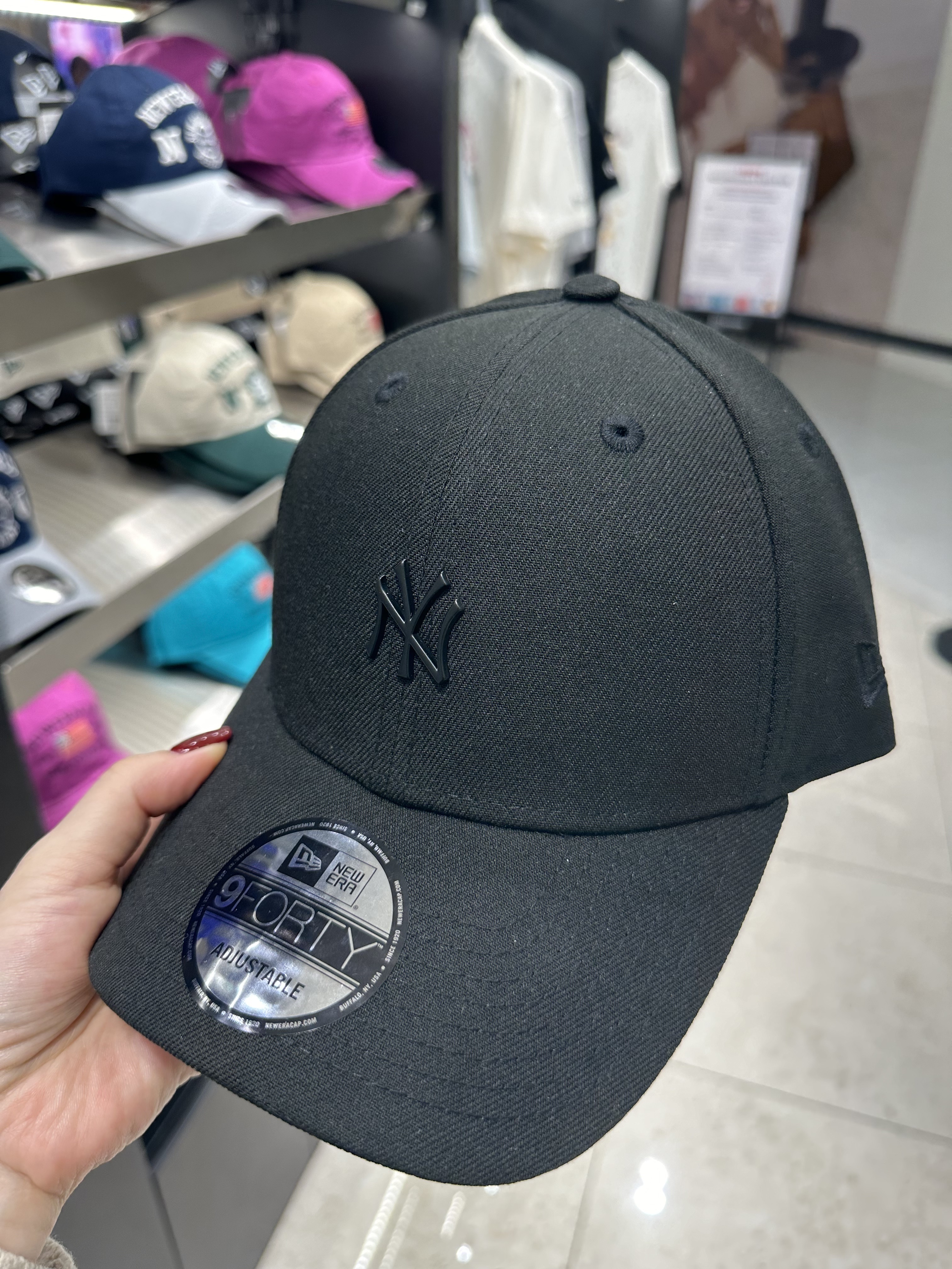MB109 立體NY LOGO CAP