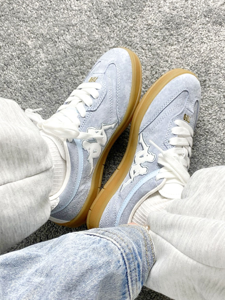 Kappa Tifo 經典 復古 德訓鞋 板鞋 海鹽藍 藍白 K0DZ5CC70-8131