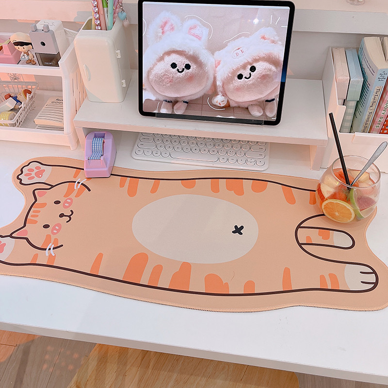 《40666》小橘貓款/大小滑鼠墊