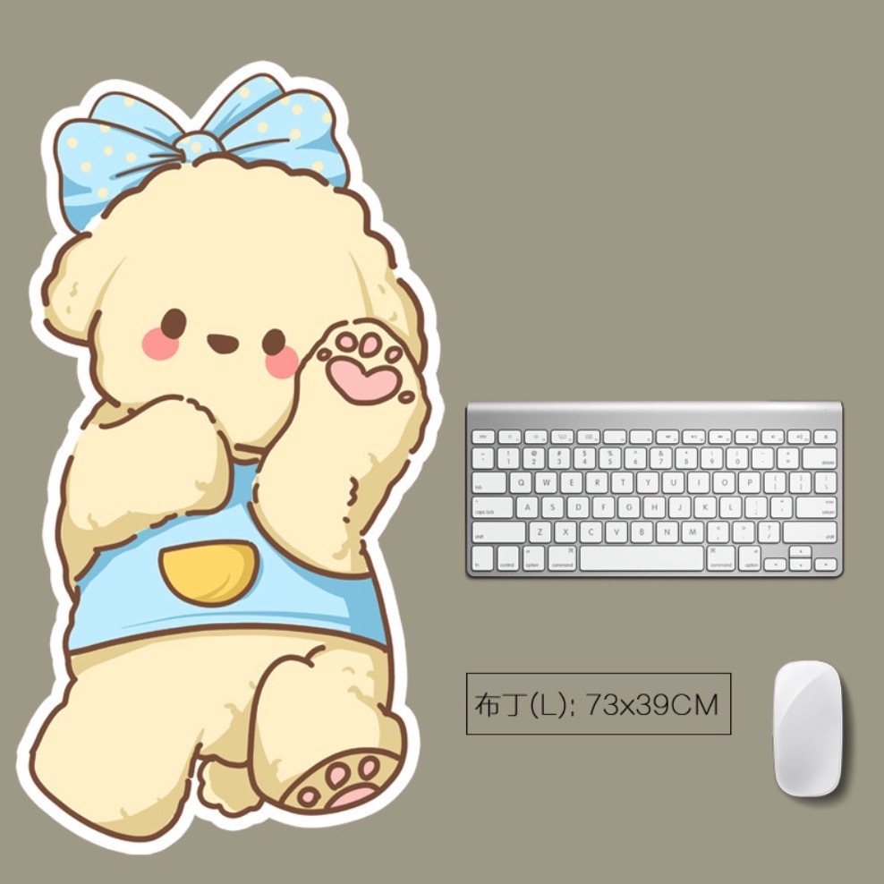 《40669》可愛布丁狗/大小滑鼠墊