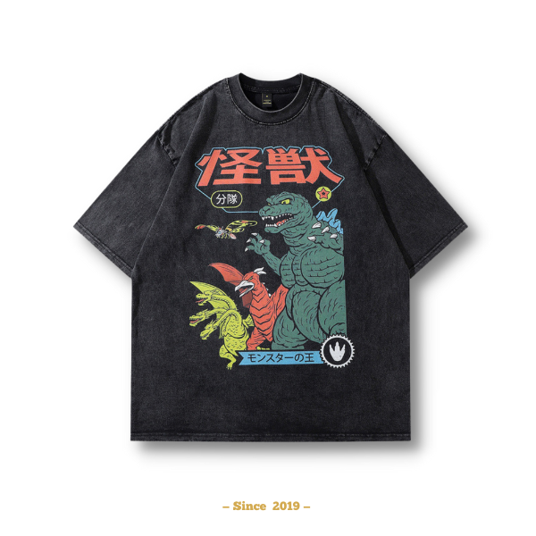 日本復古怪獸分隊短TEE