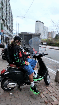 天堂網眼運動長袖T恤