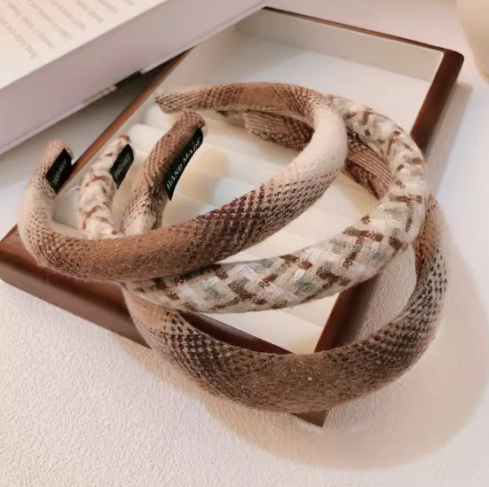 [2 FOR RM10] Chanel-inspired Patterned Woven Headband