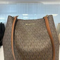 [S] MICHAEL KORS 35S4G3FS2V PRATT MD BUCKET SHOULDER,BROWN, 196237629722 (SMK821)