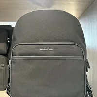 [S] MICHAEL KORS 37F2LKNB2O KENT COMMUTER BKPK,BLACK, 196163418735 (SMK827)
