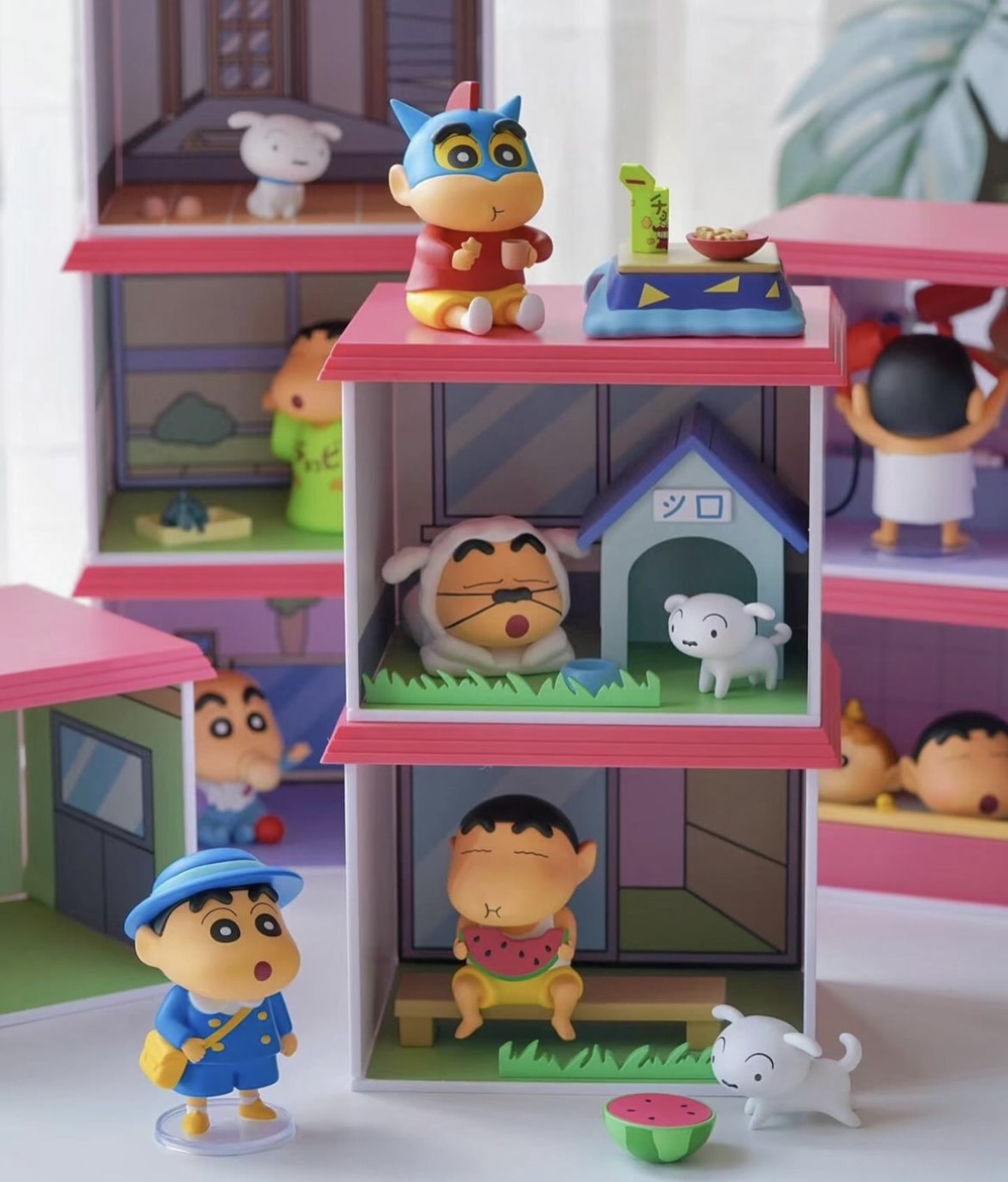 蠟筆小新 正版授權 春日部小家 8+1款 小新 野原新之助 盒玩 公仔 盲盒/預購