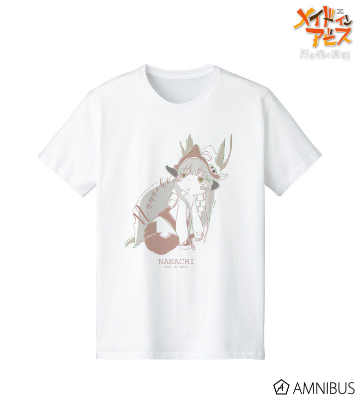 預訂2024/7月 劇場版メイドインアビス 深き魂の黎明 ナナチ lette-graph Tシャツ