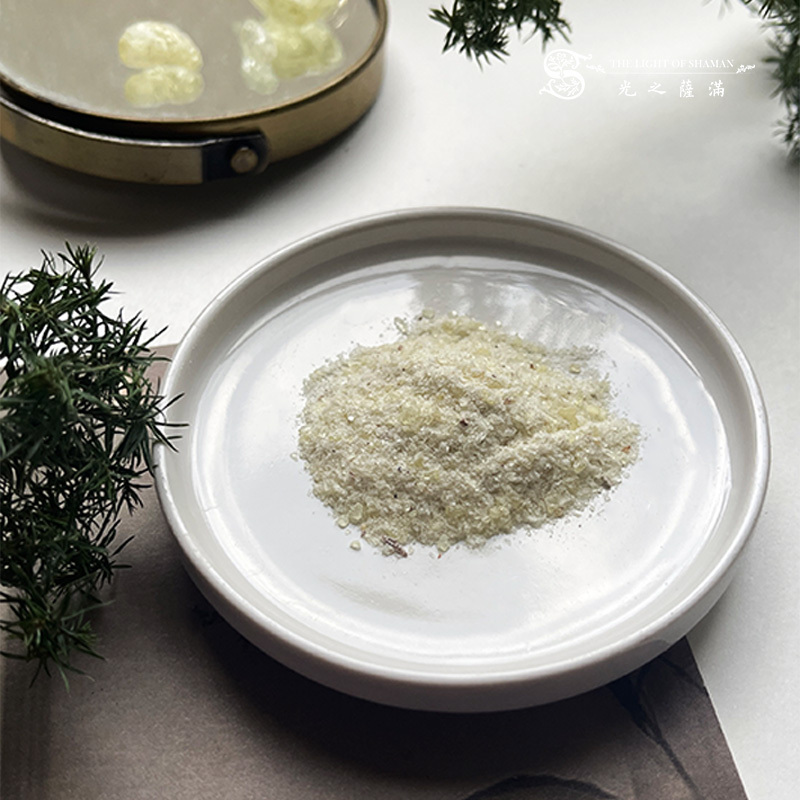 白柯巴粉 10g copal 淨化 脈輪 薰香 南美 印加文化儀式 琥珀 阿茲提克 瑪雅 -光之薩滿