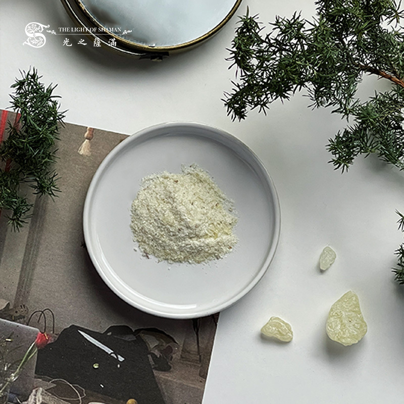 白柯巴粉 10g copal 淨化 脈輪 薰香 南美 印加文化儀式 琥珀 阿茲提克 瑪雅 -光之薩滿