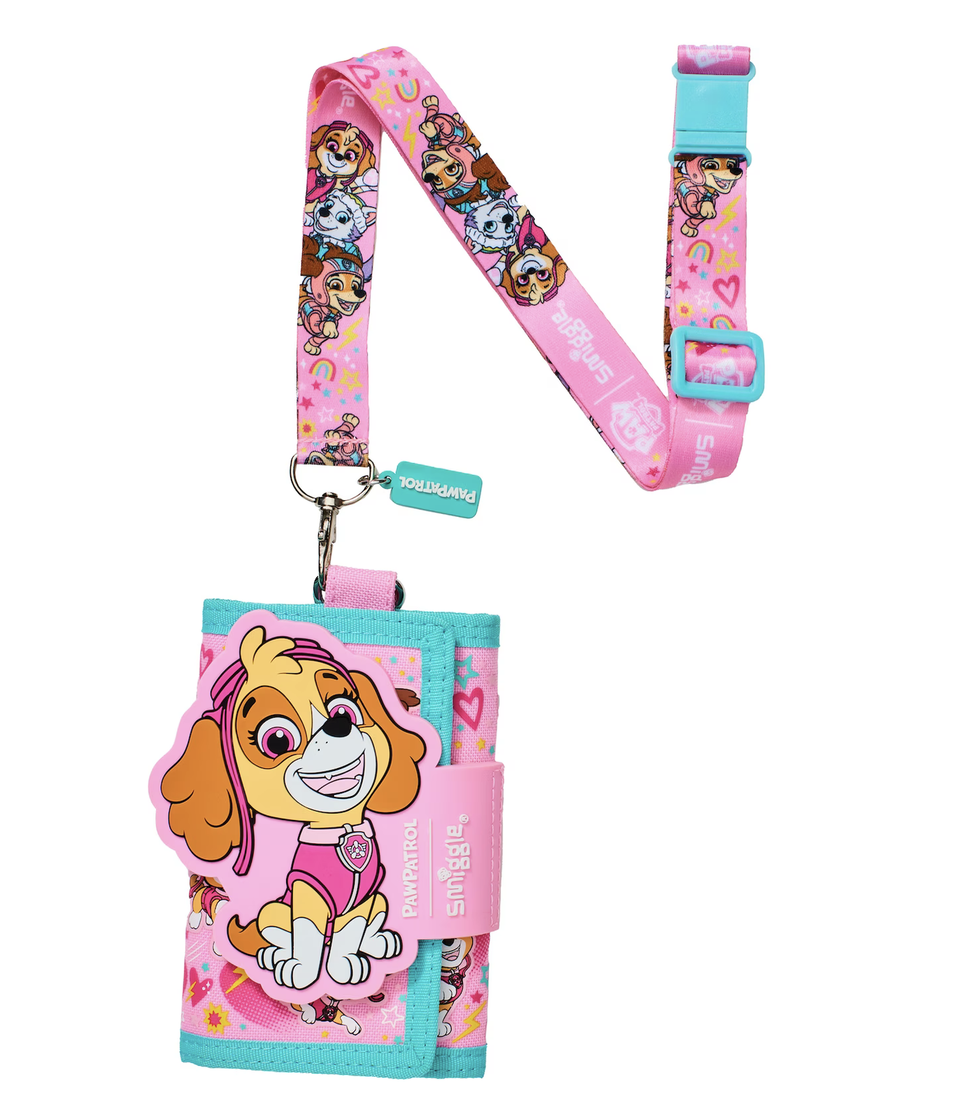 Paw Patrol 兒童掛繩錢包-粉紅色