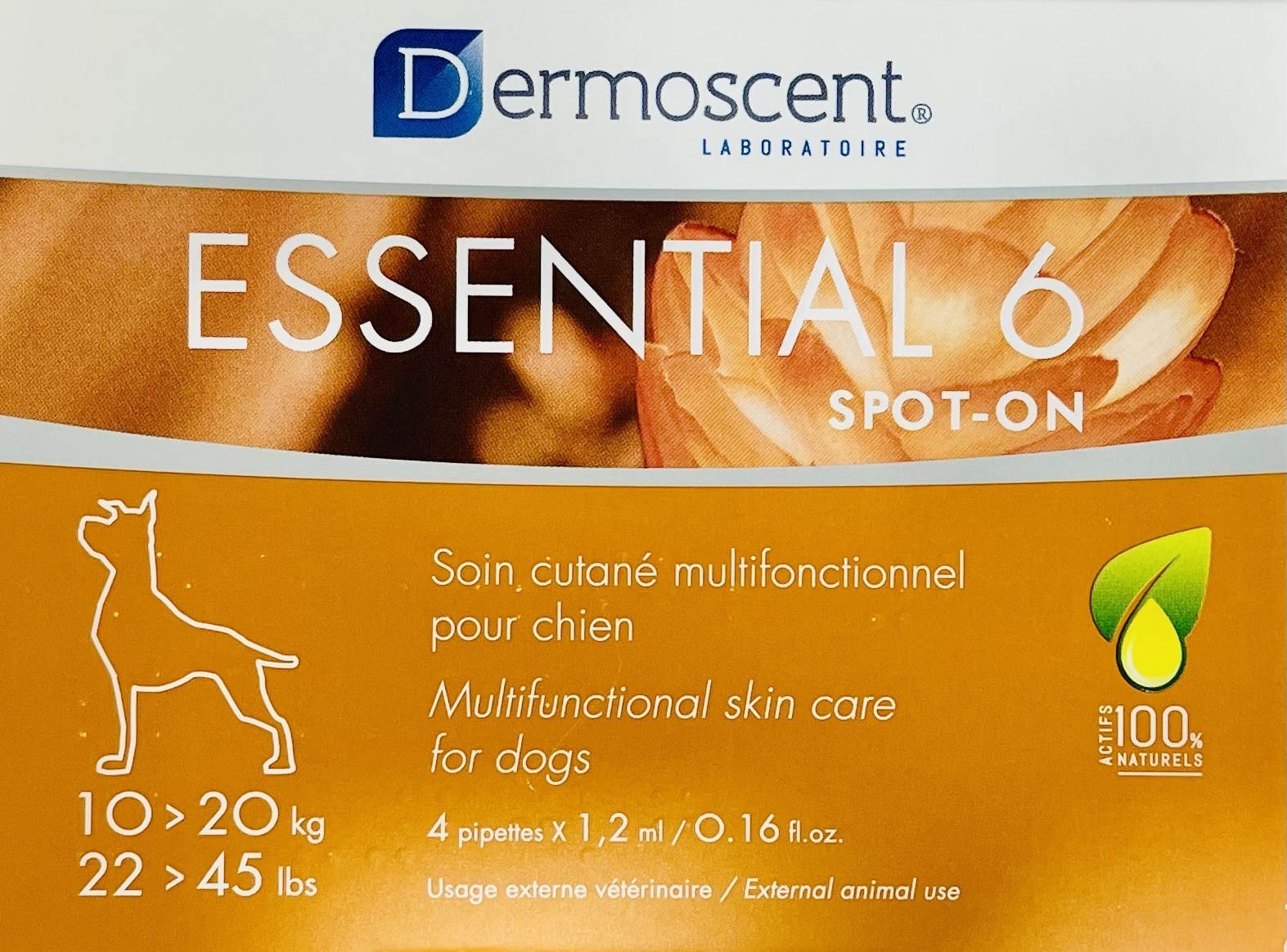 Dermoscent Essential 6 外用皮膚修復滴劑 (狗) (0-10kg) (up to 22l