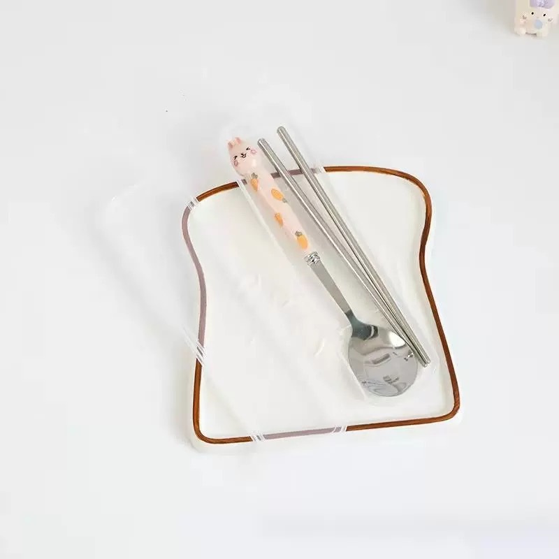 《40782》蘿蔔兔兔款餐具系列