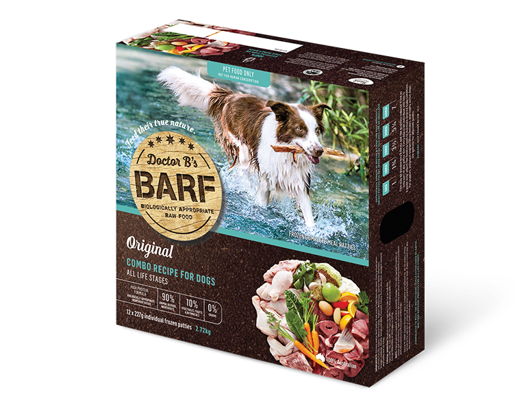 Dr.B急凍生肉糧-四寶蔬菜BARF（犬用）