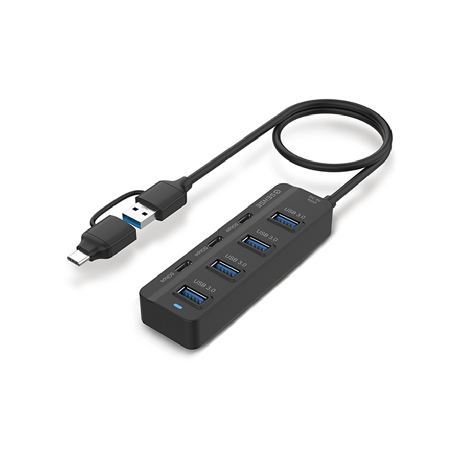 Esense H743 4A+3C 7 Port USB3.0集線器