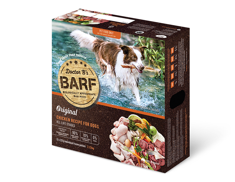 Dr.B急凍生肉糧-雞肉蔬菜BARF（犬用）