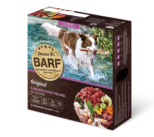 Dr.B急凍生肉糧-袋鼠蔬菜BARF（犬用）