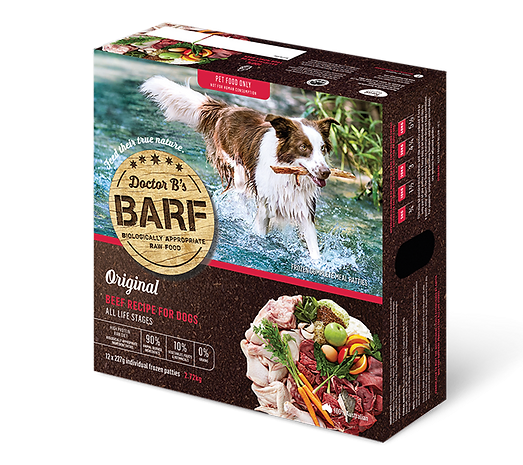 Dr.B急凍生肉糧-牛肉蔬菜BARF（犬用）
