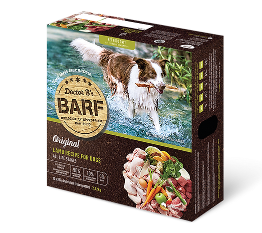 Dr.B急凍生肉糧-羊肉蔬菜BARF（犬用）