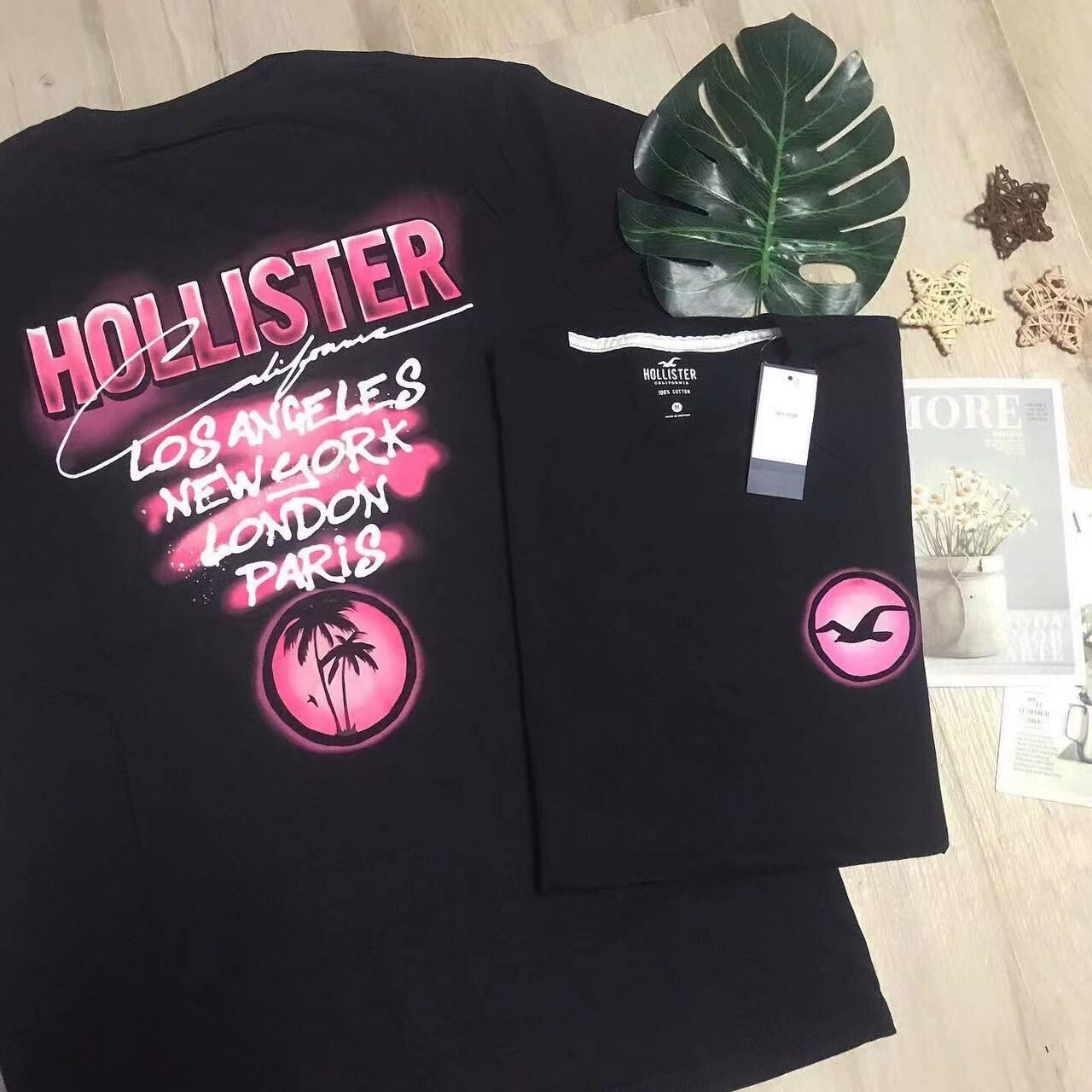 HOLLISTER BACK PRINT TEE