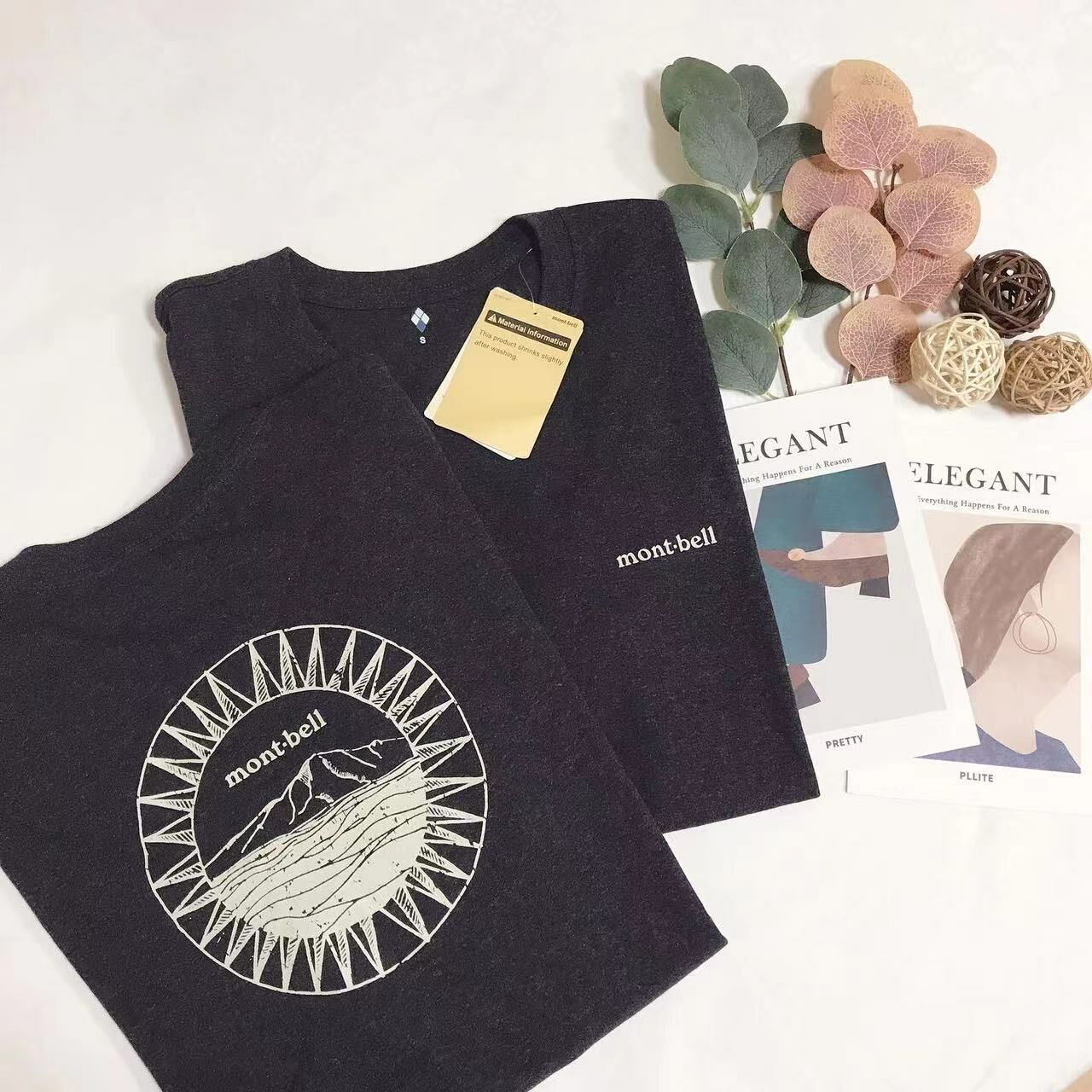 🇯🇵 日本代購 MONT- BELL BACK PRINT TEE