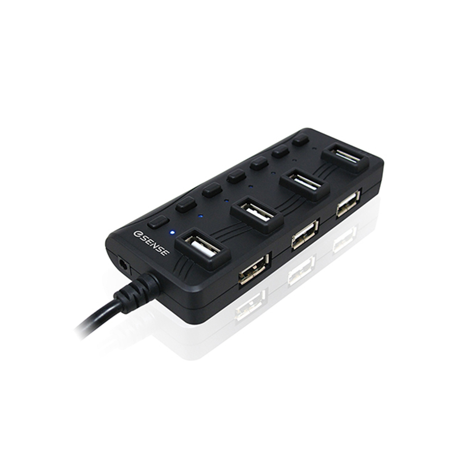 Esense 擴充戰士升級版7-Port USB2.0 HUB-2A