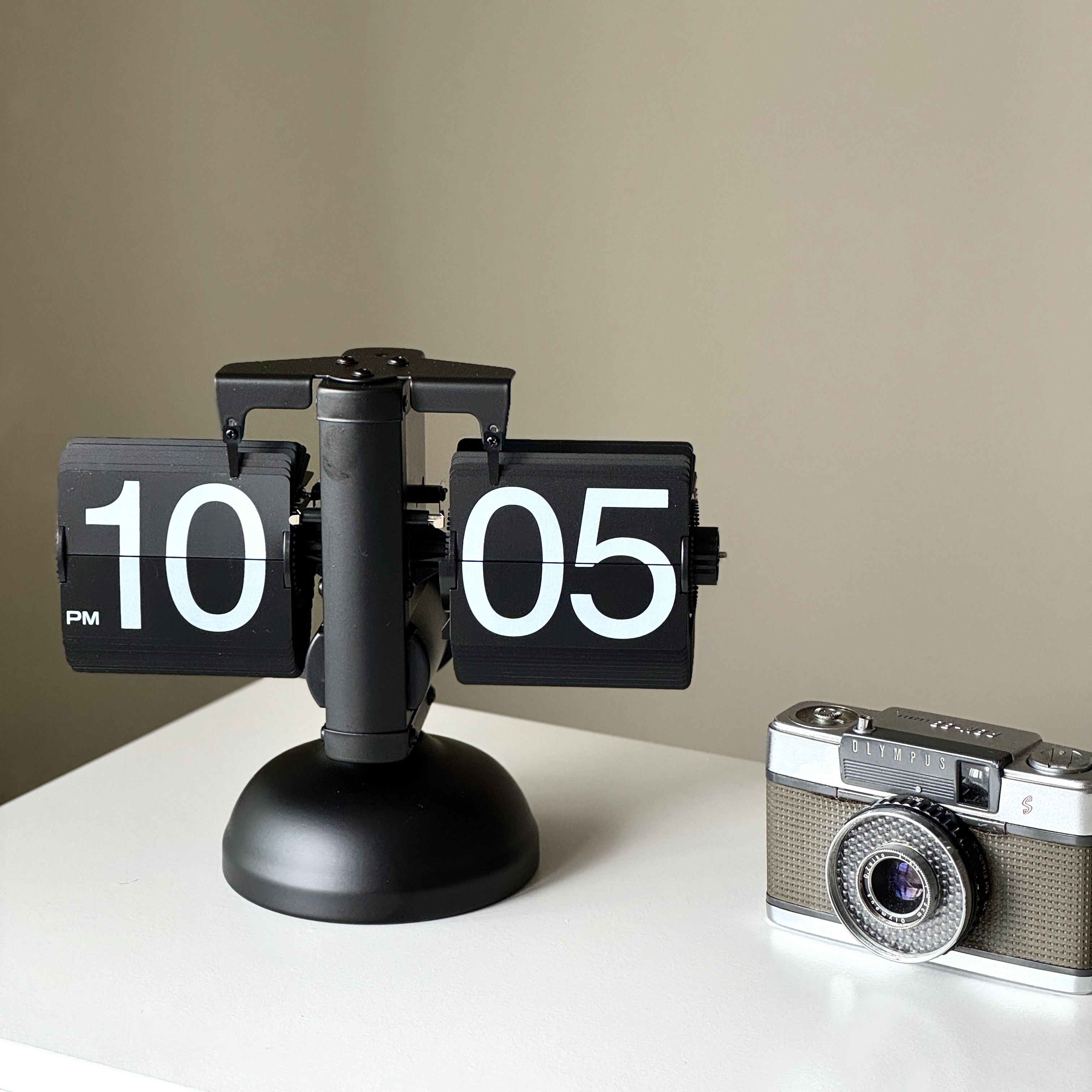 美式經典翻頁鐘