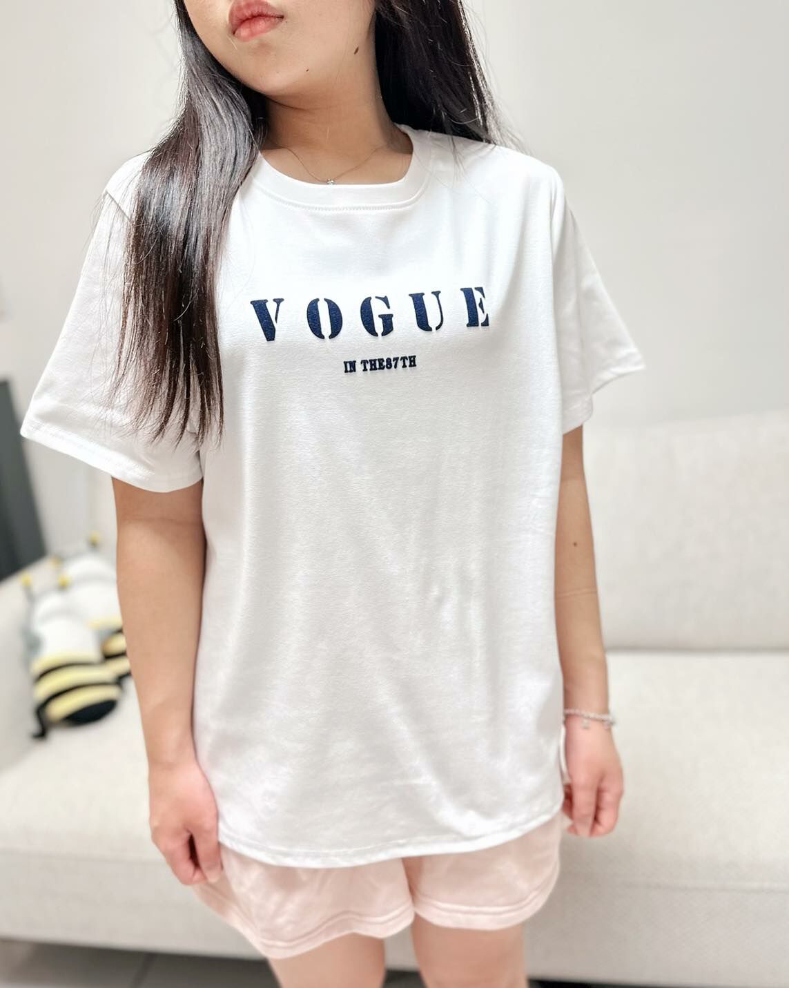 【質感百搭的字母涼感棉tee】（現貨）