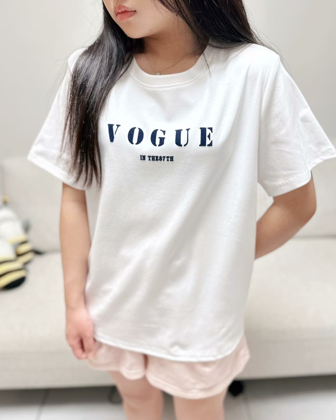 【質感百搭的字母涼感棉tee】（現貨）