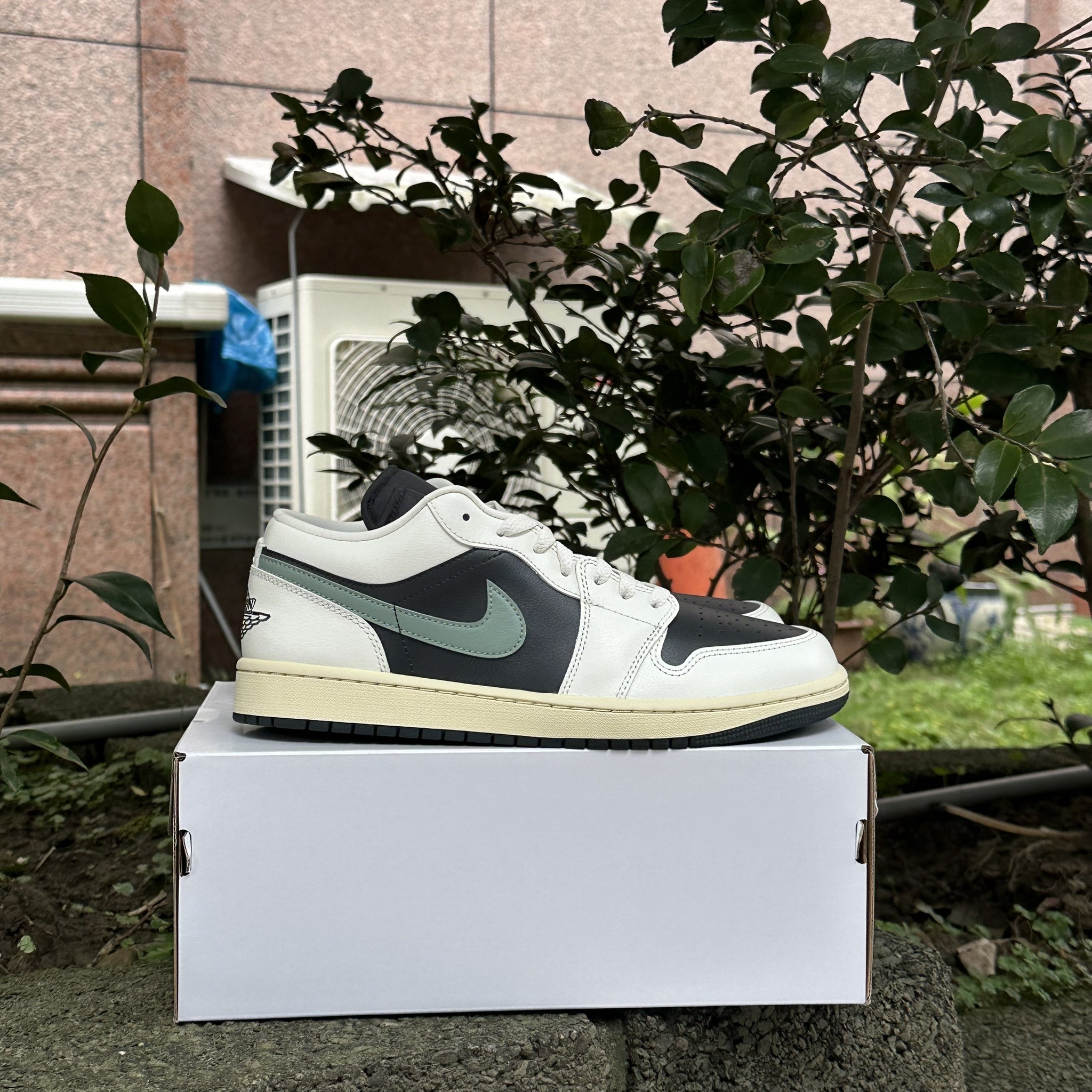 AIR JORDAN 1 Low WMNS “Jade Smoke” 復古  黑綠 女鞋 DC0774-001