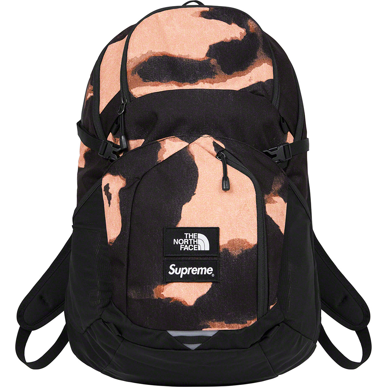 2021AW SUPREME THE NORTH FACE bleached denim print pocono backpack 後背包 兩色