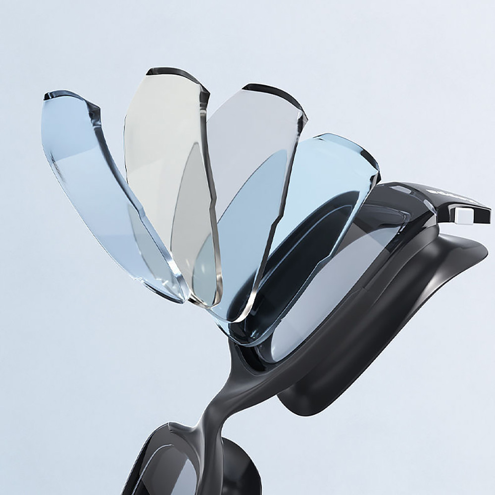 成人大鏡片近視泳鏡 - 黑