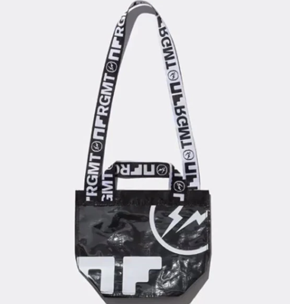2019AW FRAGMENT NFRGMT﻿ CLEAR BAG 閃電 托特包 S號 包包 現貨
