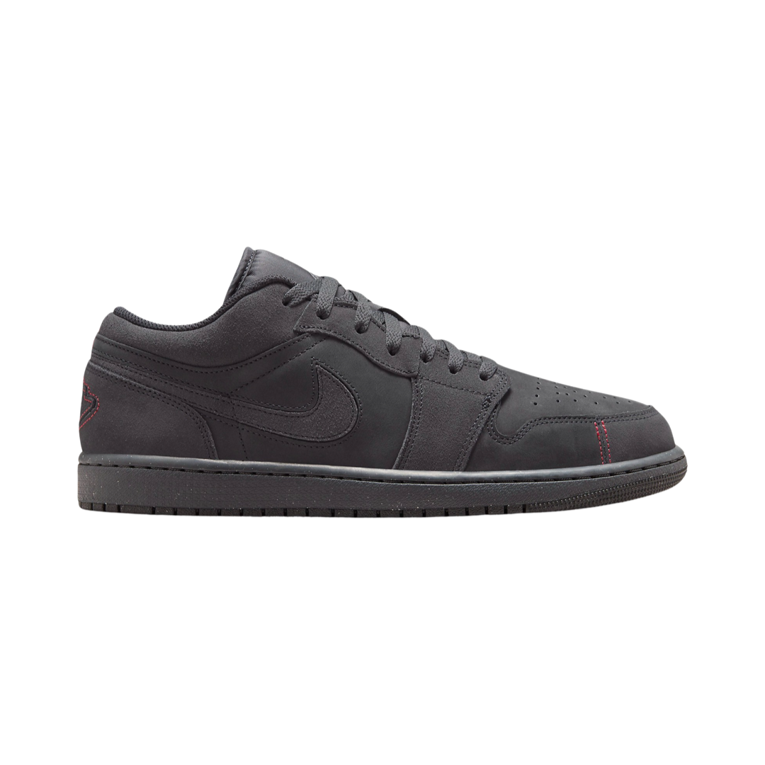 [In-Stock] Air Jordan 1 Low SE Dark Grey Red (M) FD8635-001