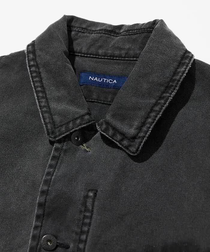 NAUTICA ブルゾン　Crushed Duck Blouson NAUTICA/ノーティカ」ヘビーオンスキャンバスを使用したジップ