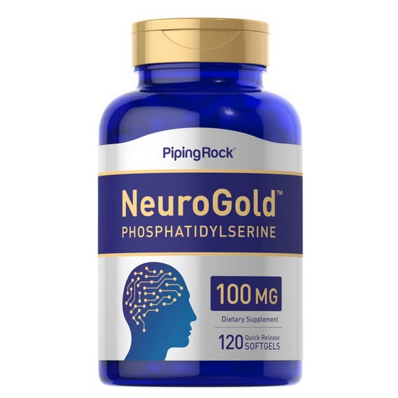 【Piping Rock】黃金特級腦磷脂 Neuro-PS GOLD 100mg 120顆