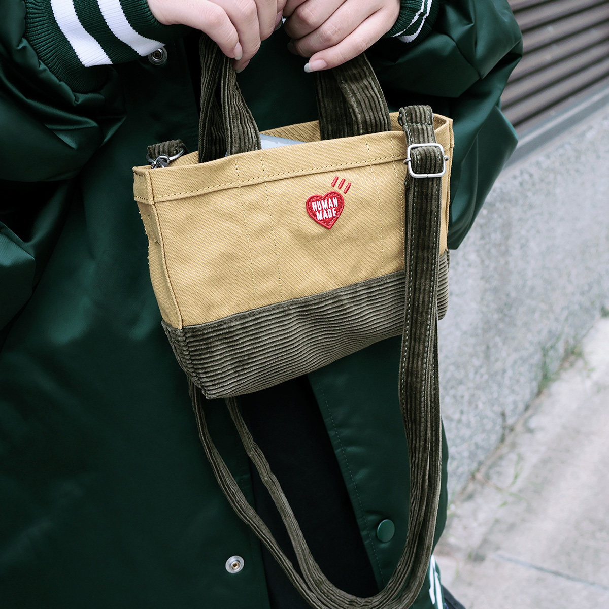 2022AW HUMAN MADE MINI SHOULDER TOTE BAG 側背 小包 手提 現貨