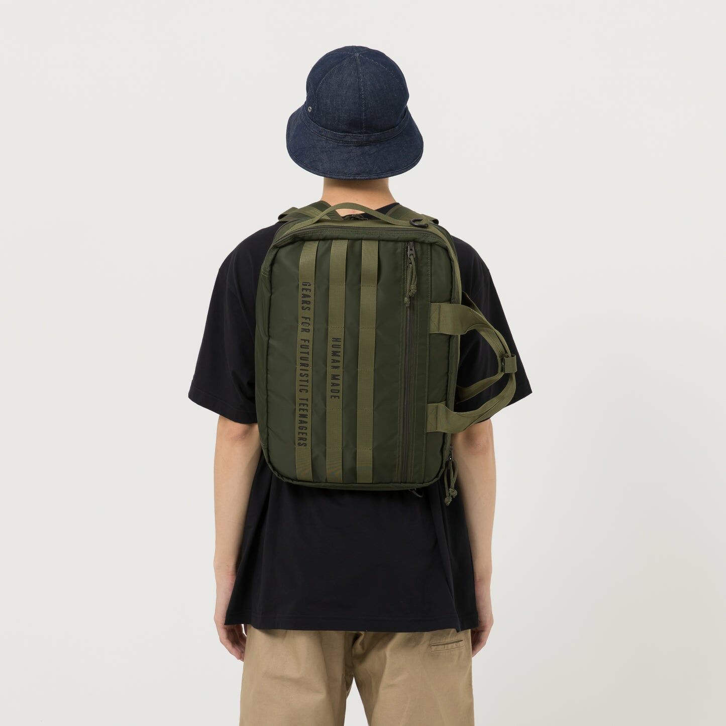 2022AW HUMAN MADE 3-WAY MILITARY BAG 手提 側背 筆電包 現貨
