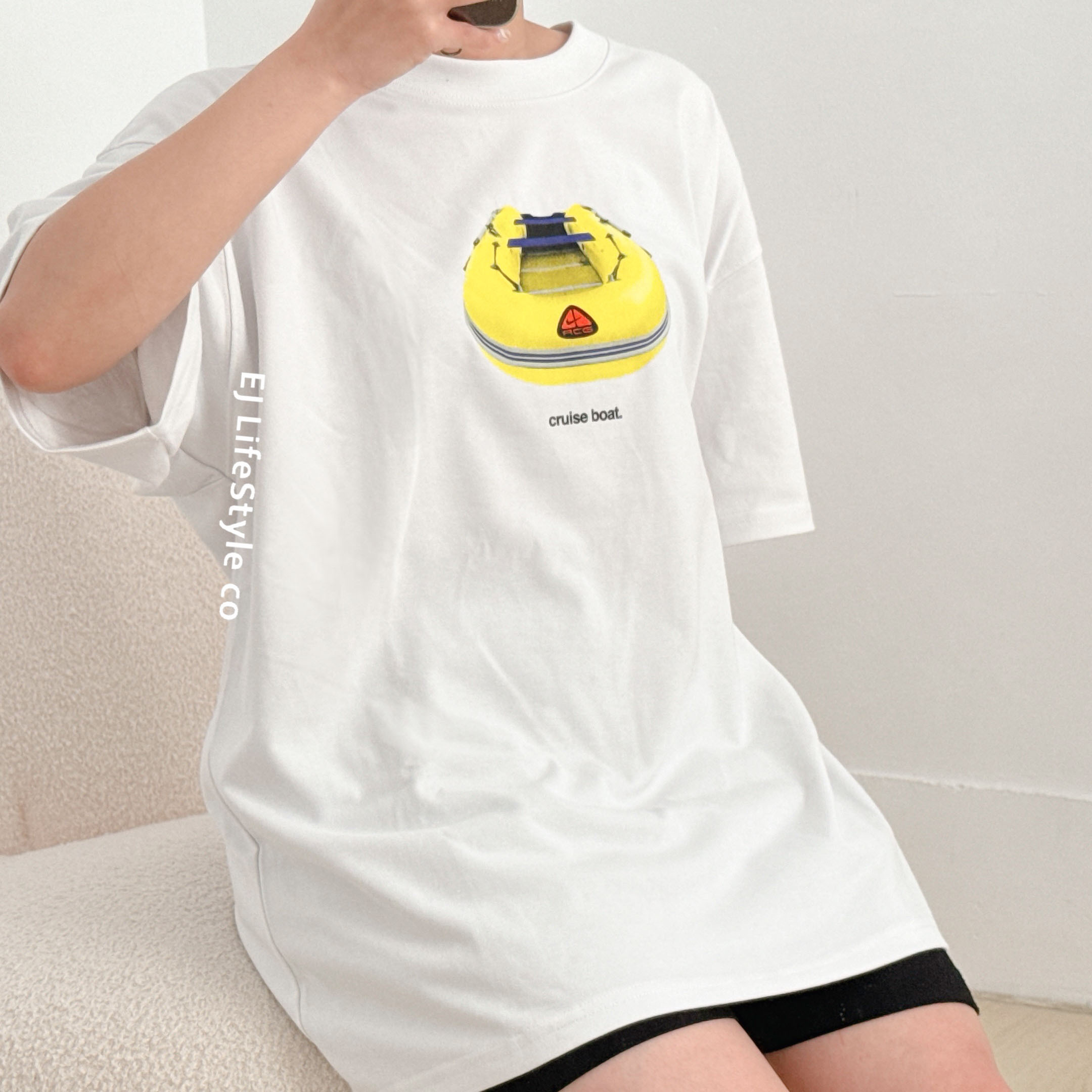 NIKE DRY AS NRG ACG 遊艇 圖案 短袖 短T 橘色 FQ3726-809 白色 FQ3726-121 男子上衣 / 調貨