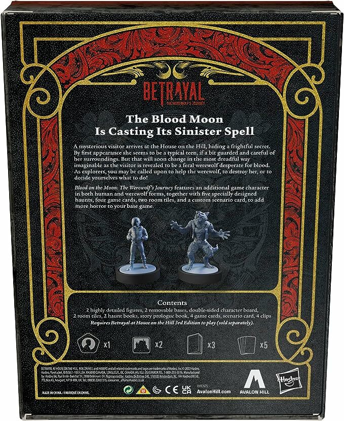 Betrayal at House on The Hill : The Werewolf's Journey Blood on The Moon