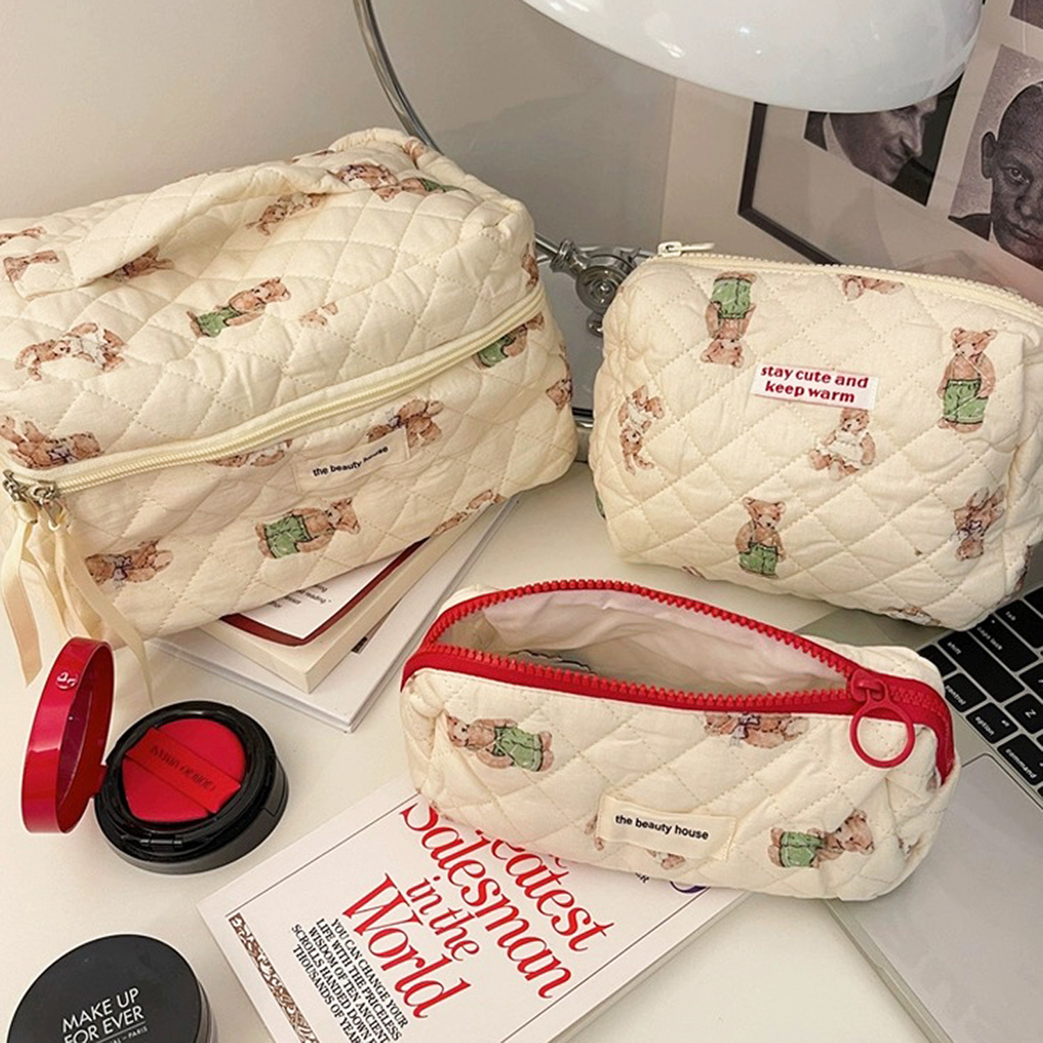 《40791》森林小熊化妝包