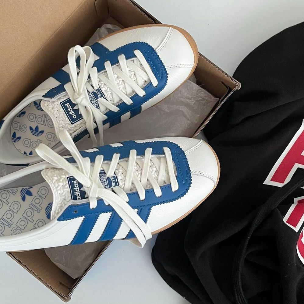 ADIDAS ORIGINALS LONDON OG 復古藍 白 焦糖底 男鞋 / 預購