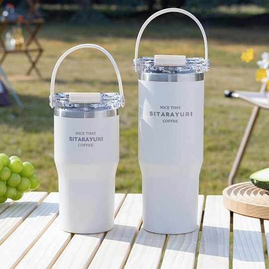 《3972》SITARAYURI隨身手提保溫冰霸杯
