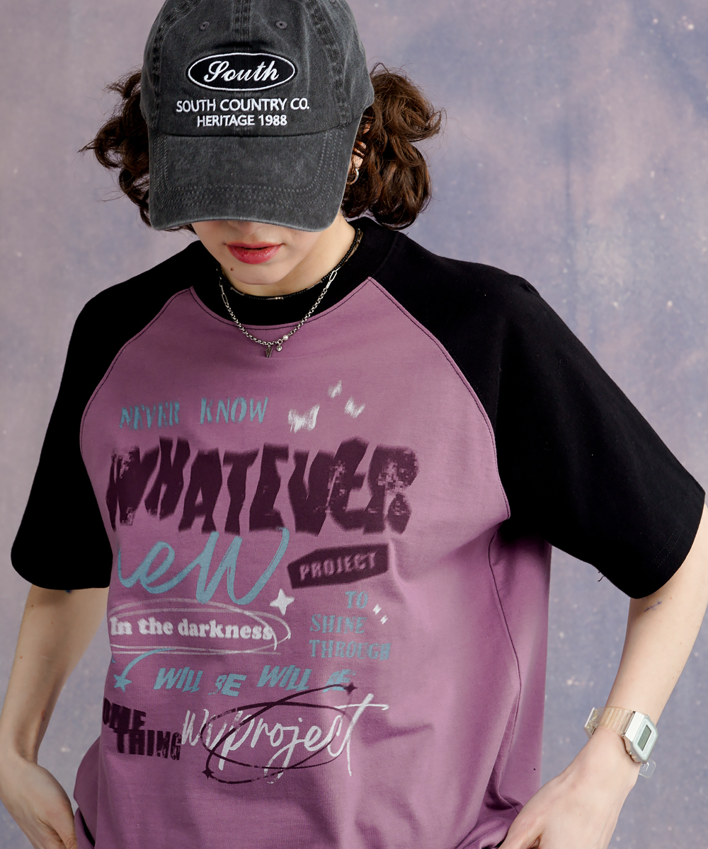 <預購> 韓國WV PROJECT NEVER KNOW復古學院風純棉短T